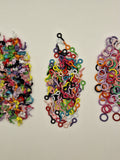 Jump Rings, Eye hooks, and Crimp