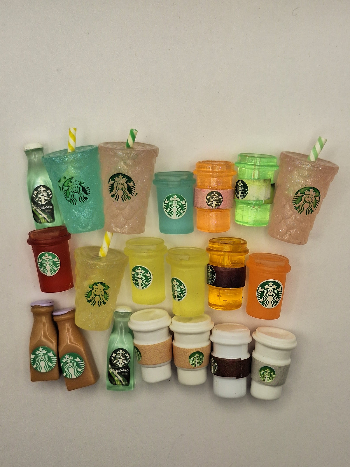 20 Bottle miniature Charms Perfect for DIY Projects