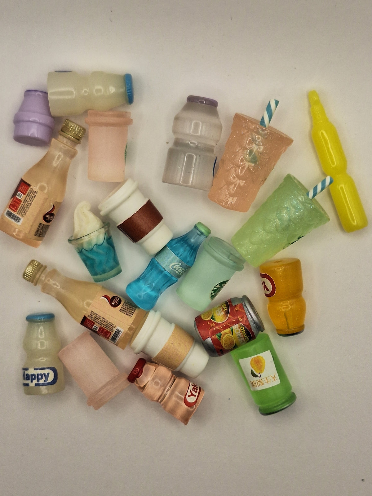 20 Bottle miniature Charms Perfect for DIY Projects