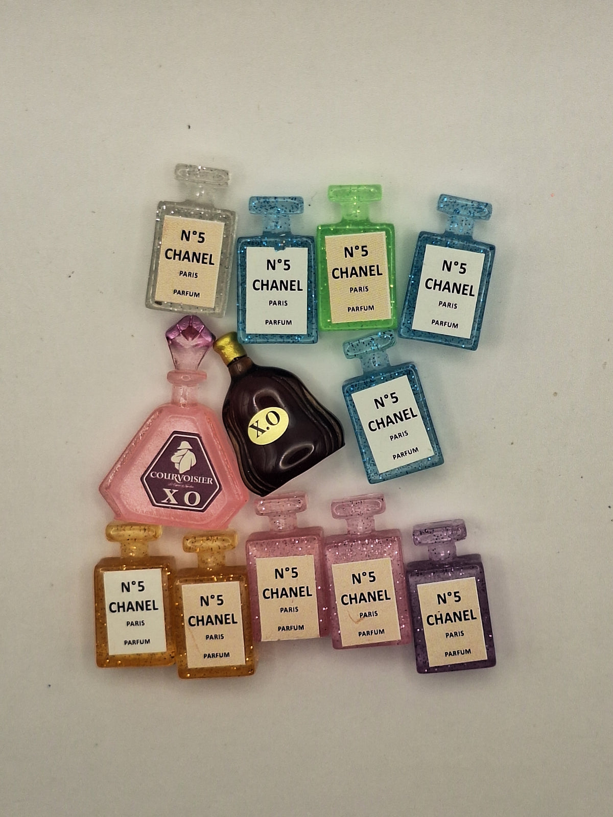 20 Bottle miniature Charms Perfect for DIY Projects