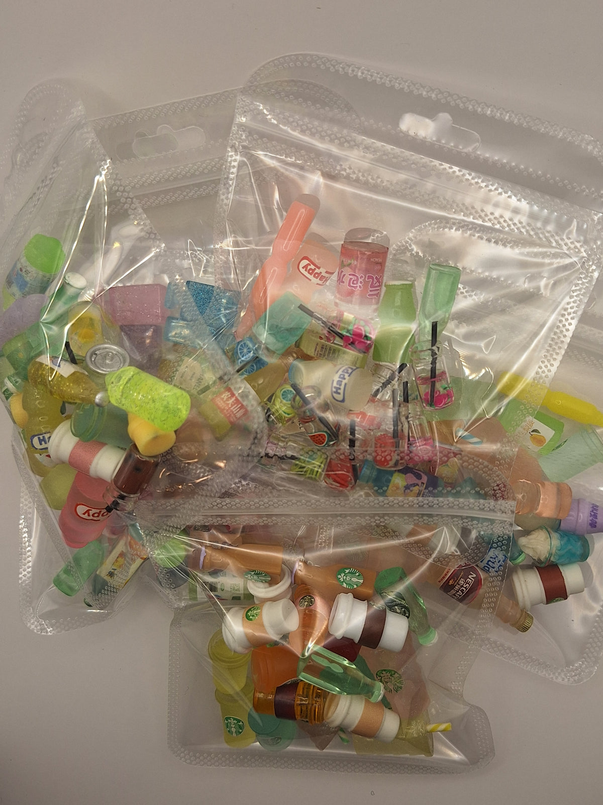 20 Bottle miniature Charms Perfect for DIY Projects