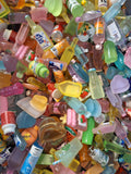 50 Random Bottle miniature Charms Perfect for DIY Projects