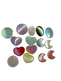 Blank beads for diy create your own custom beads Circle, square, oval, moon, & heart