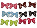Polka Dot Bows 12 Bows